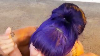 TS Foxxy - Point of View - Erotic Dance Pole Dancing & Blowjob
