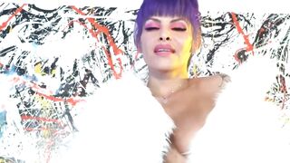 TS Foxxy - Point of View - Erotic Dance Pole Dancing & Blowjob
