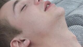 Twinks-Glasses" - Big Dick Bareback Threesome Action With Hunks!