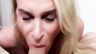 Point Of View - Hot MILF Nikkie Vixen Sucks And Swallows Huge Load From Chad Diamond