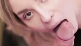 Bubble Bath Babe - Suck & Soap Play with Hot Guy