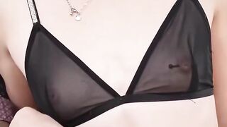 Big Black Dick Dominatrix Whips Submissive Slave in BDSM Dungeon