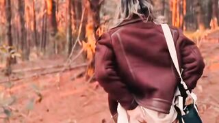 ScarletTaylor & StepahnTwo's Woodland Adventure - Anal Sex in Nature with Facial
