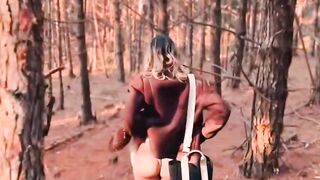 ScarletTaylorSteph's Wild Outdoor Sex Adventure" or "Woodland Woodchuck Fucks Scarlett Taylor Hardcore