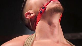 Dominant Dom Edges Submissive Guy To The Edge Of Orgasm And Makes Him Beg For It