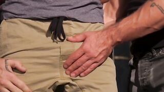 Dominant Dom Edges Submissive Guy To The Edge Of Orgasm And Makes Him Beg For It