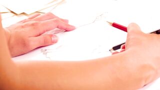 Smokin' Hot Slavic Babe Victoria Alyikova - Naked Dressing Room Tease