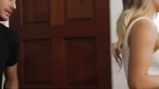 Passion-Filled Encounters - Hot Blonde Babe Ella Reece Fucks Her Man's Friend