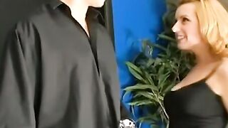 Lexi Bell's Christmas Present - Surprise Blowjob & Riding For Santa Claus