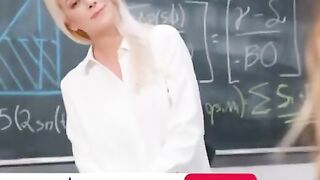 College Girls Turn Their Professors' Fantasies Into Reality In This Erotic Roleplay