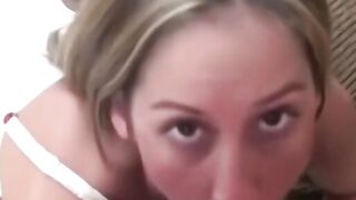 Erica Swallow's Lesbian Threesome with Double Facial