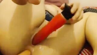 Colombiana Bombshell - Sexy MILF Loves Her Ass-Play Toys