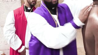 Brock-Johnson's Baptism - Threesome with Older Man & barely legal Twinks