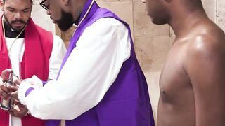 Brock-Johnson's Baptism - Threesome with Older Man & barely legal Twinks