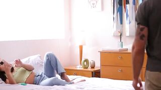 Eastern Babe Gets Her First Sex Ed Tutorial From Stepdaddy