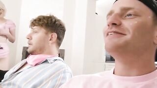 Three's A Charm! Brothas Sharing Their Hot New Babe In An Epic Threesome