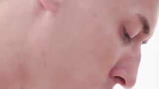 Slow Motion Pussy Eating & Toy Play - Naked Girlfriend's Ass Licked By Boyfriend