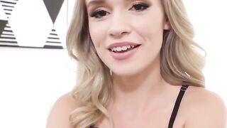 Teen Babe with Perfect Ass Gives Riding Lesson in Cowgirl Position
