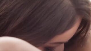 Redhead GF Shares Herself with Two Black Lovers in an Exotic Threesome