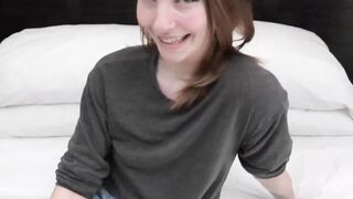 Angelic Teen's First Time on Camera - Exclusive Porn Debut