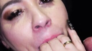 Esmee Gives You Ten Loads Of Hot Facial Action - Swallowing Compilation