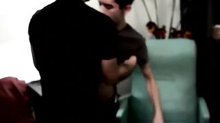 VAMPIRE THRILL - Anal Sex with Hot Blonde Babe & Hunk in Halloween Costume