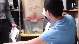 Teen Thieves Get Bare Backed And Punishment By Older Man