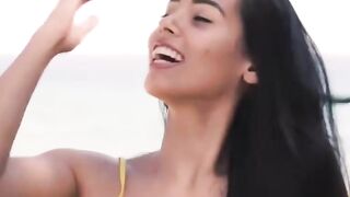 Andreia Deluxe's Poolside Adventure - Long Penis Surprise