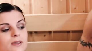 Alice Nice's Sensual Massage Turned Intimate Encounter In A Hot Steam Room