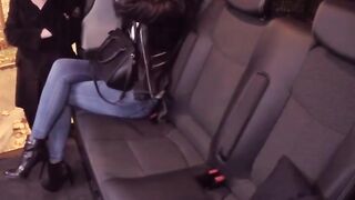 Dark-Haired Babe Daphne Klide Gets Rough Sex From Chauffeur In Car