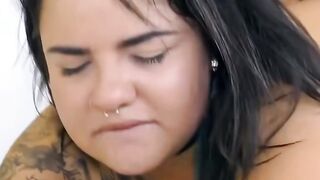 Chunky Latina Babe Xiomara Gets Picked Up And Nails Her First Scene