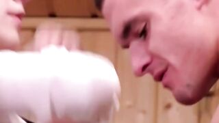 Dark Haired Babe Alexis Crystals Gets A Hot And Sweaty Workout In This Hardcore Fuck