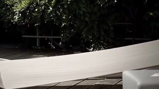 Lauren Crystal's Sensual Garden Sex - POV Blowjob & Creampie