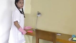 Redhead Patrona Redux - Old Maid Gets Fucked By Her Boss After Work