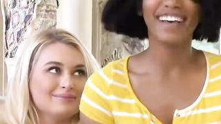 Big-Tits Sluts Natalie Star & Jennifer Foxxx Share A Huge Load In Their Threesome
