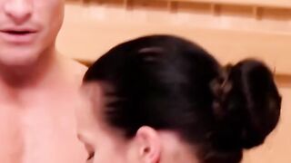 Dark Haired Bombshell Natasha Lee Gets A Hot And Sweaty Massage With Happy Ending