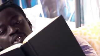 Ebony Hostess #1 - Black Girl Gets A Big Load In Her Mouth