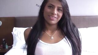 Amateur Hispanica - Rough Sex with Big Dick Jumping On Long Penis