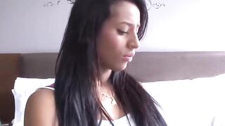 Amateur Hispanica - Rough Sex with Big Dick Jumping On Long Penis