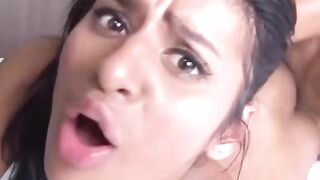 Amateur Hispanica - Rough Sex with Big Dick Jumping On Long Penis
