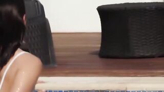 Public Poolside Romantic Sex Adventure with Hot Italian Babe - Giulia Valentina