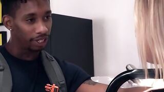 Exotic Ebony Babe Lyla Moss Fucked Hard By Big Black Dick