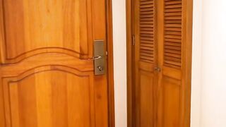 Colombiana's Passionate Sex Adventure - Big Natural Boobs & Facial