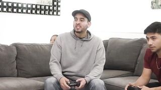 Bestie's Wife Creampies On Husband After Cheating With Him Playing Video Game