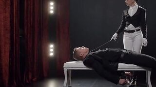 Bondage Babe Lola MyLUV Gets Rough Anal Play From Her GF in Hardcore Scene