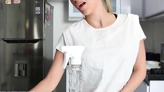 Columbia Maid Fucked Hard By Boss After Work - Colombiana Domina De La Casa
