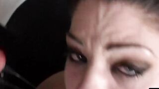 Pascal White Drills Dominatrix Slave Girl - BDSM Roleplay with Blowjob & Facial
