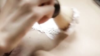 Blonde Bombshell Katy Rose Shaving Her Sexy Body For A Wild Night Of Passion