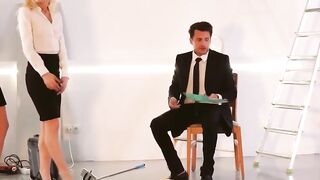 3Way Frenzy #2 - Sexy Redhead Babe Sashka Rose Gets Double Penetrated By Sicilian Lovers