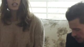 Euro Sluts Sicily & Julia Roca Get Fucked Hard by Hunky Stud Andrew Stones